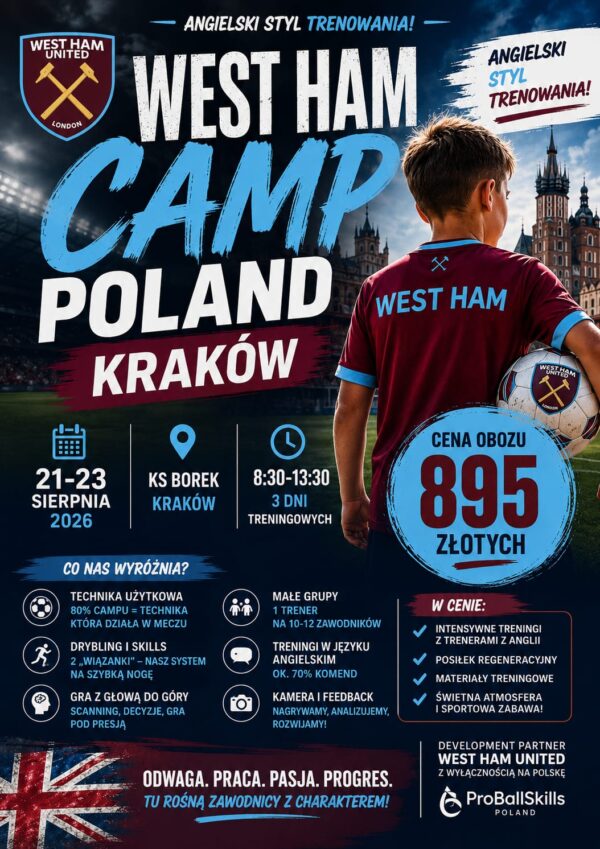 Obóz Kraków 21-23 sierpień 2026 r.